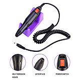 Фрезер для манікюру Lina Mercedes YFZ-01 2000 об/хв + 6 насадок, фото 5