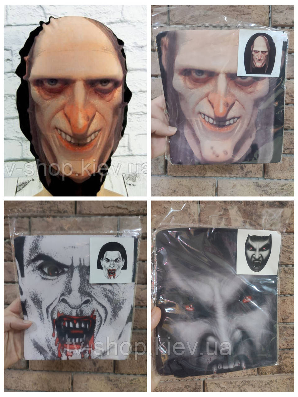 Маска панчіх Вампір (2 вида), фото 1