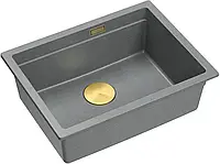 Кухонна мийка Quadron Logan Graniteq Szary HQJ6045U5PVDG1I