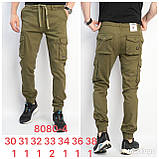Чоловічі джинси котон карго, фото 4