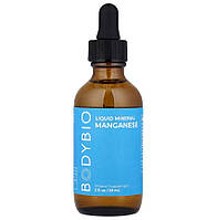 BodyBio Manganese Liquid Mineral / Марганець рідкий мінерал 60 мл