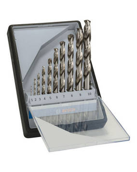 Набір свердел HSS-G 10 шт Robust Line D1-10