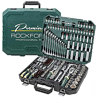 Набір інструментів 216ін. 1/4" 3/8" 1/2" (6гр, 12гр) Rockforce RF-38841W Premium