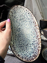 Тарілка-блюдо керамічна овальна Паноптікон 29.5 см арт. 101-0477, фото 2