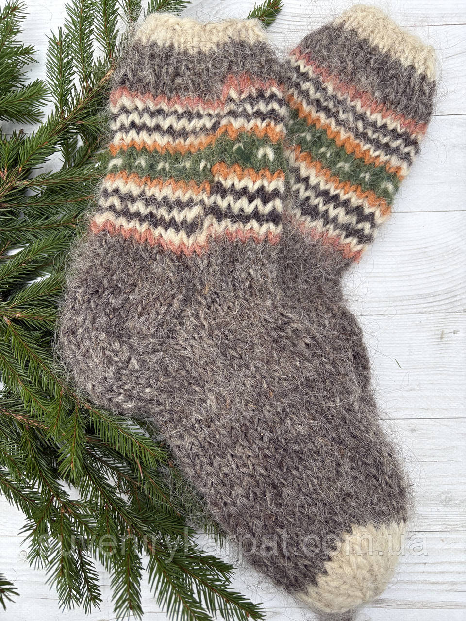 Гуцульські шкарпетки 43-46 розмір, фото 1