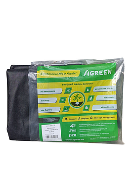 Агроволокно в пачці Agreen чорне, щільність 50 г/м², 3,2х10 м