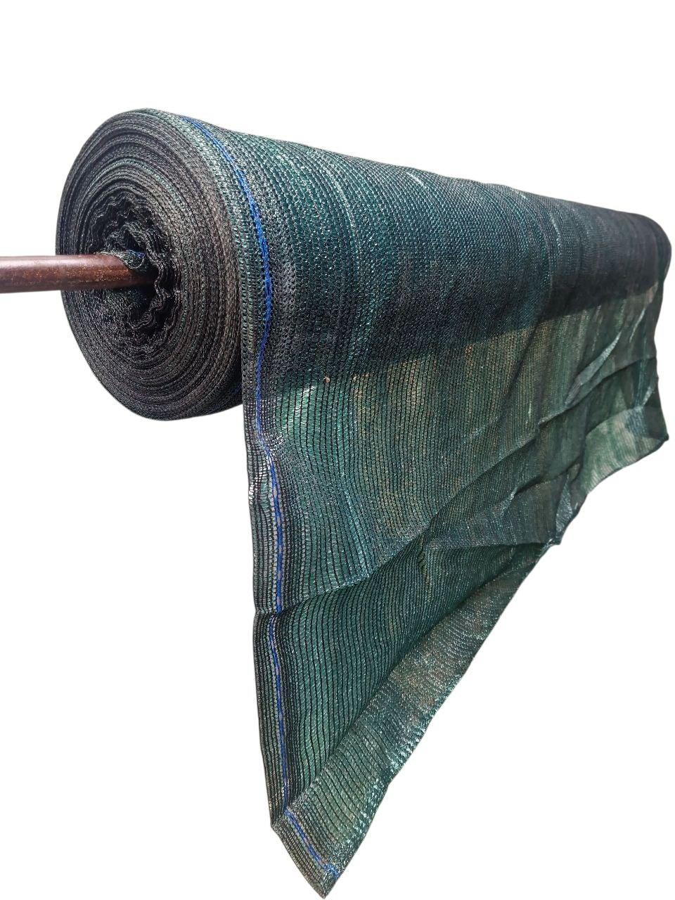 Сонцезахисна сітка для саду, городу, дачі 100% 6х5 м, зелена, фото 1