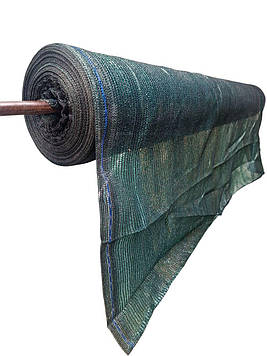 Сонцезахисна сітка для саду, городу, дачі 100% 6х5 м, зелена