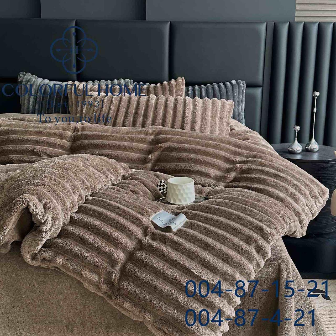 Тепла постільна білизна Colorful Home Scharpey Євро