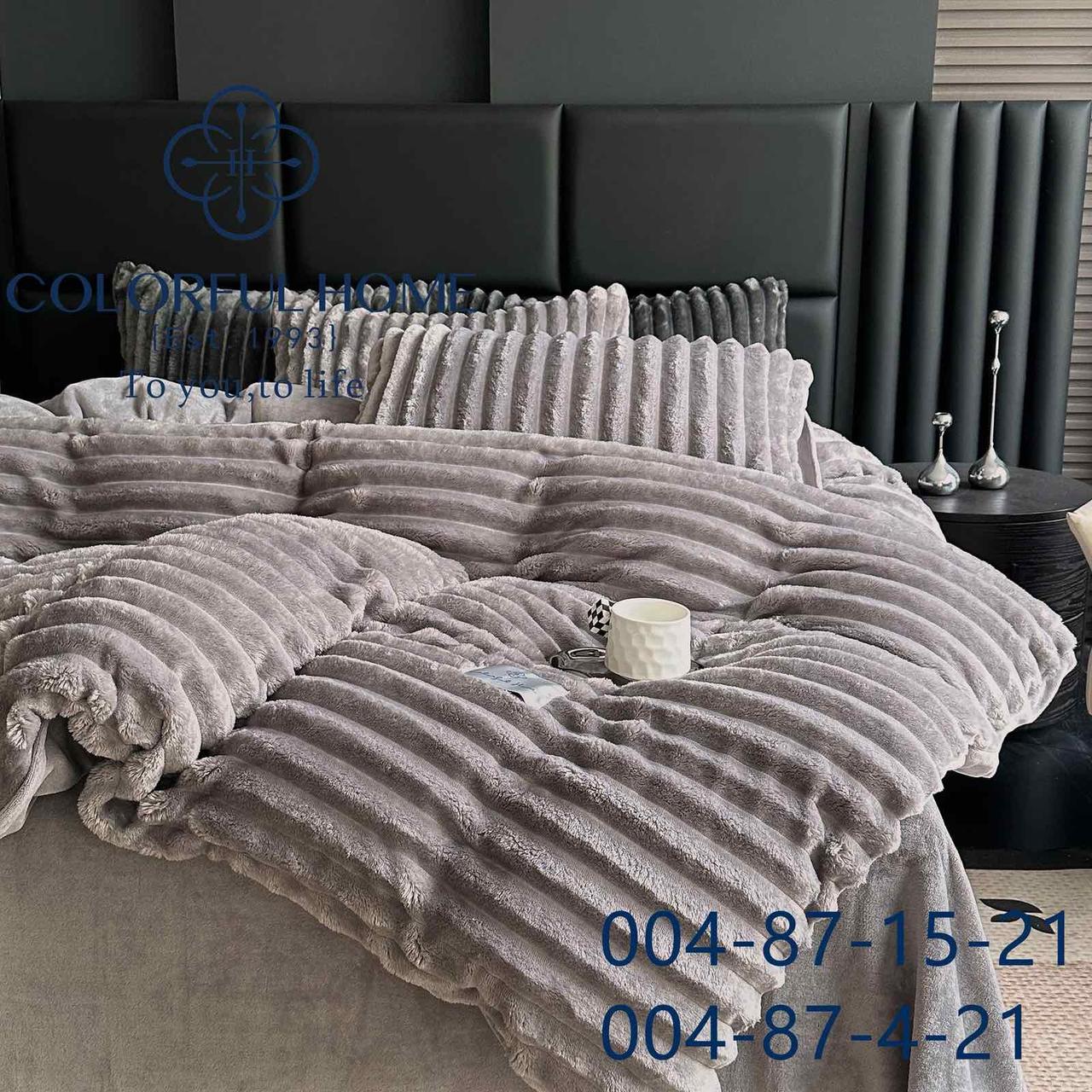 Тепла постільна білизна Colorful Home Scharpey Євро