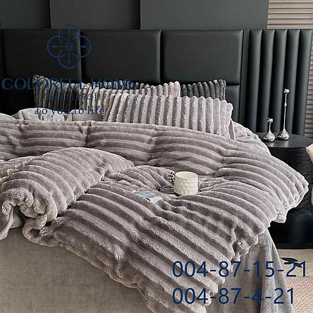 Тепла постільна білизна Colorful Home Scharpey Євро, фото 1