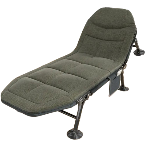 Ліжко-розкладачка | Сірий | навантаження до 150 кг | з матрасом | LEOBRO FB-S17 | для вдома, на дачі, або в подорожі, фото 1