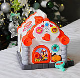 Музичний будиночок 16180 (18) "WToys", ОЗВУЧУВАННЯ УКРАЇНСЬКОЮ МОВОЮ, підсвічування, звуки, 8 пісень, сортер, рахунки, в коробці, фото 5