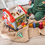 Музичний будиночок 16180 (18) "WToys", ОЗВУЧУВАННЯ УКРАЇНСЬКОЮ МОВОЮ, підсвічування, звуки, 8 пісень, сортер, рахунки, в коробці, фото 6