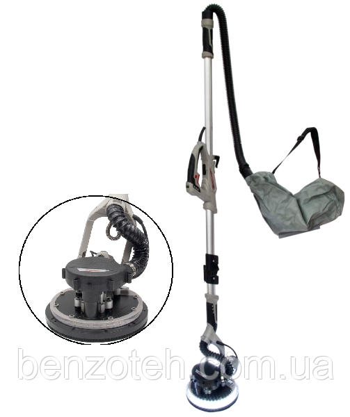 Шліфувальна телескопічна машина CROWN CT 13608L BMC для гіпсокартону, фото 1