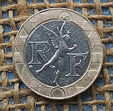 10 франкiв 1991 року. Францiя, фото 2