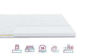 Тонкий матрац Lento Tutti/Ленто Тутті (топер) ТМ Highfoam