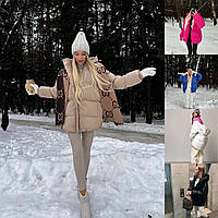 Жіноча тепла куртка 42-46 синій, малина, чорний, молоко, беж