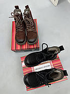 Зимові черевики MeegoComfort 2F780Z BLACK чорні на шнурівці, фото 5