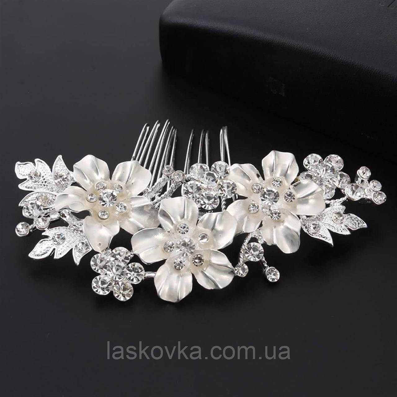 Гребінь з квітами, фото 1