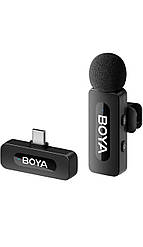 Бездротовий петличний мікрофон BOYA BY-V10 з роз'ємом Type-C
