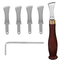 Кризер паралельний розмітник зі змінними головками 1, 1.5, 2, 2.5 мм