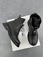 Черевики жіночі GUERO G182-450-(B)-Siyah Deri BATALL зимові чорні 40, фото 2