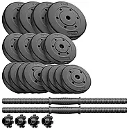 Гантелі композитні регульовані TREX Sport 2х20 кг, фото 3