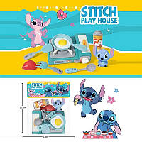 Іграшковий набір посуду і продуктів, фігурка Стіч 309-8