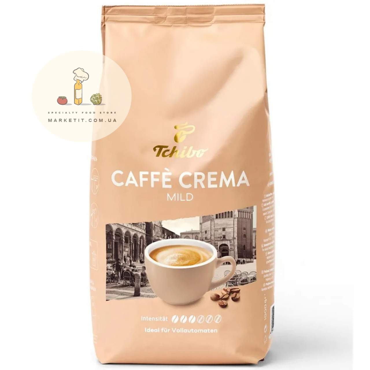 Кава в зернах Tchibo Caffe Crema Mild, Німеччина 1 кг., фото 1
