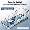 Повний комплект JETech захисту екрану та камери для Google Pixel 8 Pro, 2 стекла + 2 лінзи, фото 5