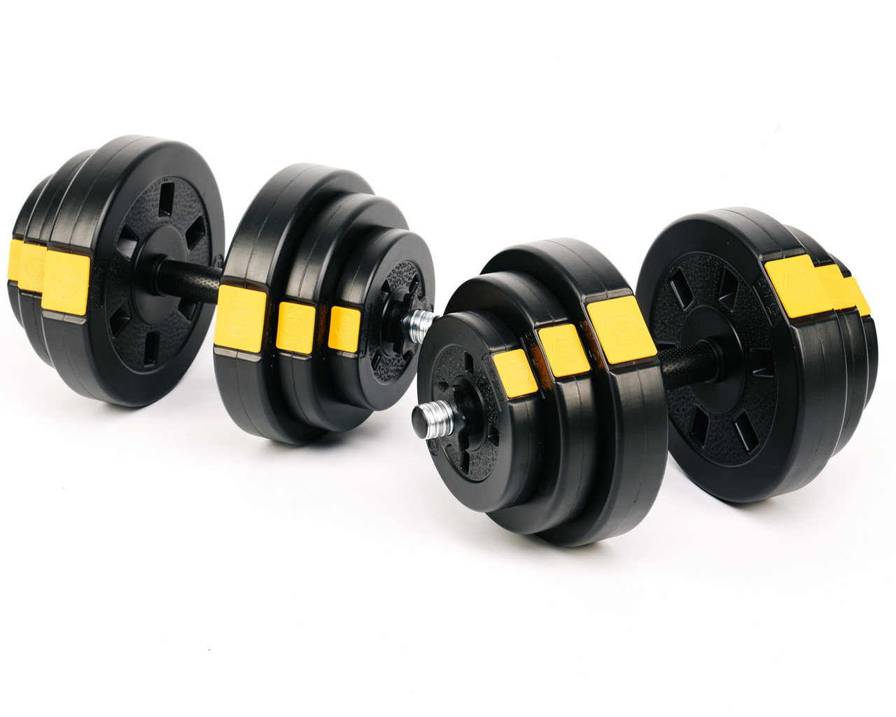 Гантелі розбірні Besport PowerPro 2х18,5 кг, фото 1