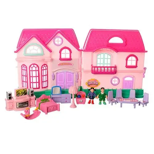 Ігровий набір "Ляльковий будиночок Susana" 16526D з підсвіткою, музикою та аксесуарами