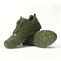 Тактичні кросівки Автошнурівка Олива Демісезонні кросівки, Тактичні кросівки ЗСУ