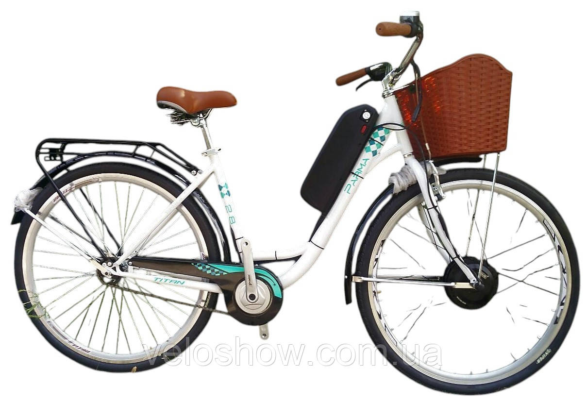 Електровелосипед 26/28 Cross 500W, 48V10AH, 18A редукторний мотор MXUS заводський міський жіночий дорожній унісекс, фото 1