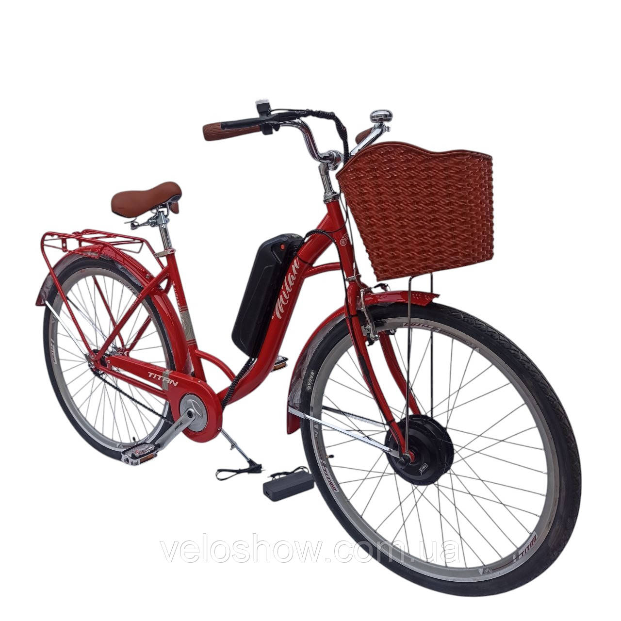 Електровелосипед 26/28 Cross 500W, 48V10AH, 18A редукторний мотор MXUS заводський міський жіночий дорожній унісекс, фото 1