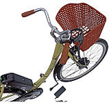 Електровелосипед 26/28 Cross 500W, 48V10AH, 18A редукторний мотор MXUS заводський міський жіночий дорожній унісекс, фото 3