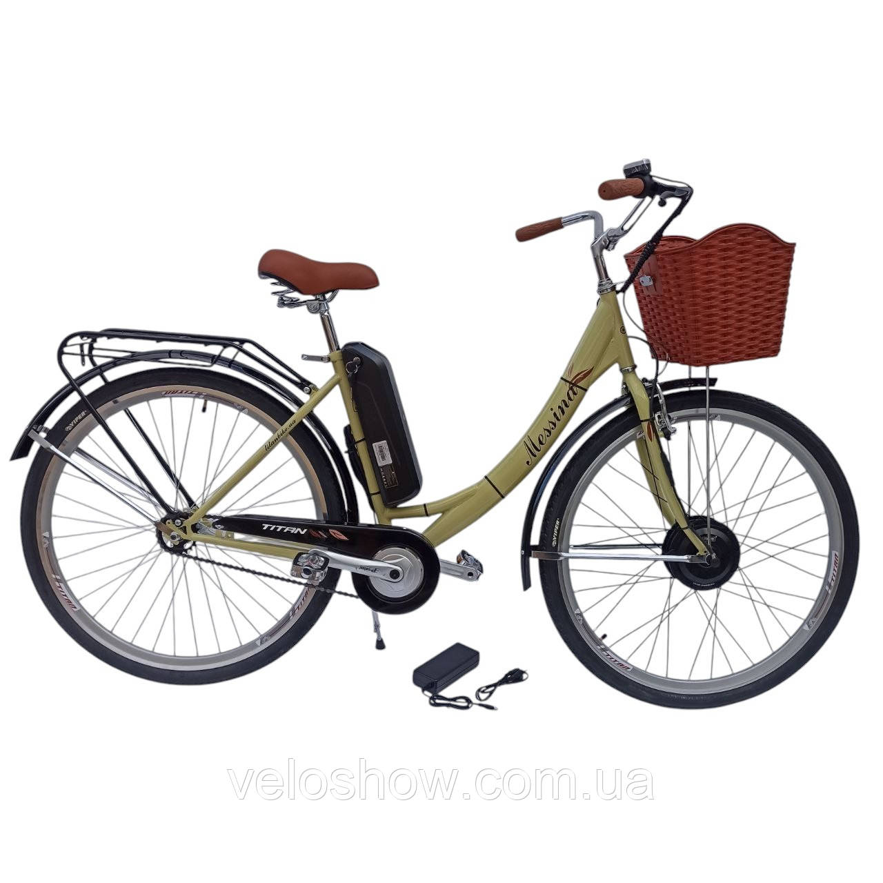 Електровелосипед 26/28 Cross 500W, 48V10AH, 18A редукторний мотор MXUS заводський міський жіночий дорожній унісекс, фото 1