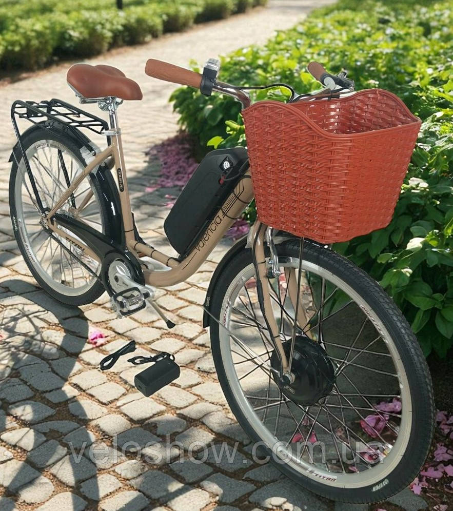 Електровелосипед 26/28 Cross 500W, 48V10AH, 18A редукторний мотор MXUS заводський міський жіночий дорожній унісекс, фото 1