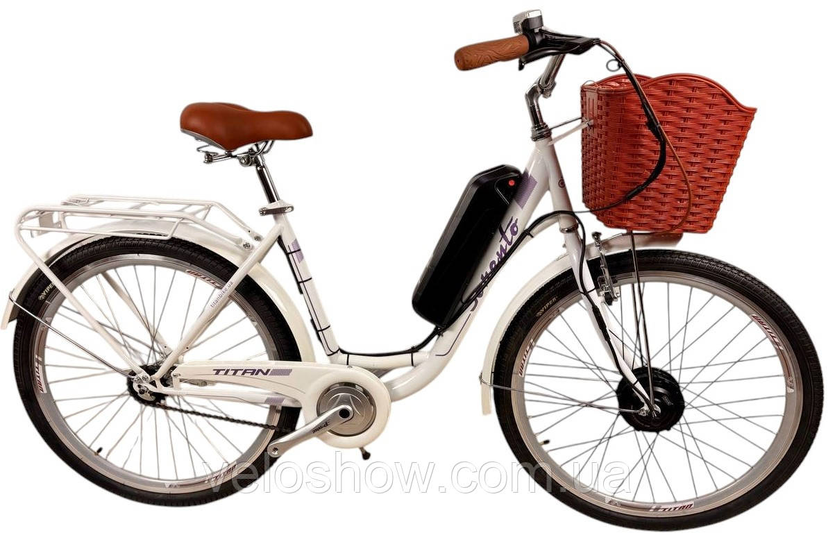 Електровелосипед 26/28 Cross 350W, 36V10AH, 15A мотор MXUS редукторний міський дорожній унісекс, фото 1