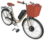 Електровелосипед 26/28 Cross 350W, 36V10AH, 15A мотор MXUS редукторний міський дорожній унісекс, фото 5