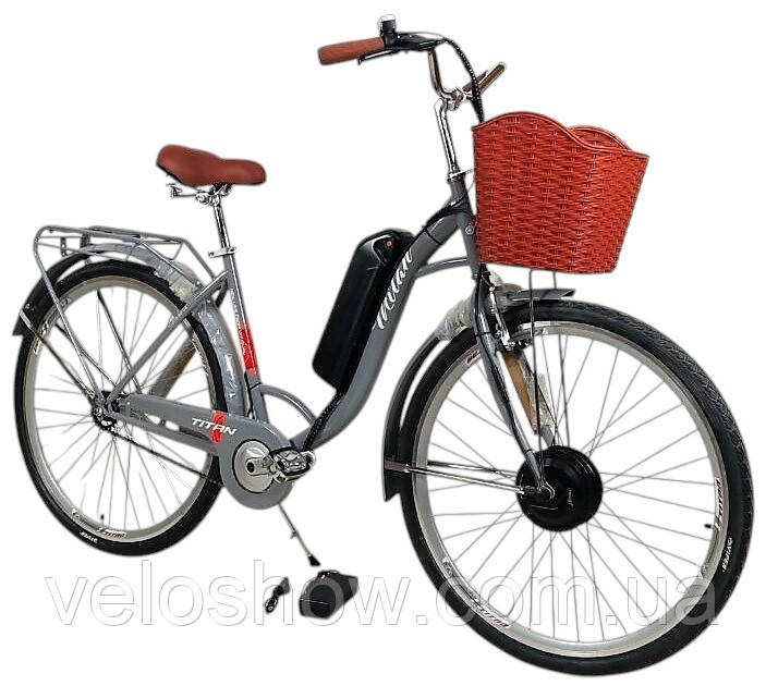 Електровелосипед 26/28 Cross 350W, 36V10AH, 15A мотор MXUS редукторний міський дорожній унісекс, фото 1