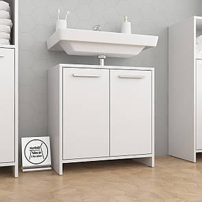 Тумба під умивальник у ванну кімнату на 2 дві двері