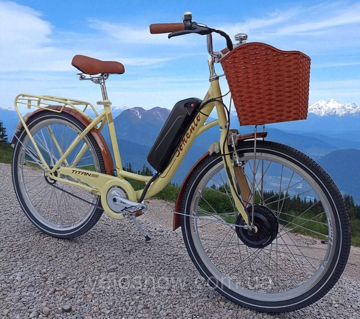 Електровелосипед 26/28 Cross 350W, 36V10AH, 15A мотор MXUS редукторний міський дорожній унісекс, фото 1