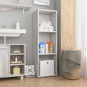 Стелаж 1х3, книжкова полиця на 3 комірки для дому та офісу