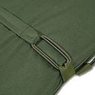 Килимок п'ятиточка для сидіння хакі трьохсекційний Kiborg П-3 Оксфорд, фото 4