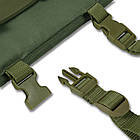 Килимок п'ятиточка для сидіння хакі трьохсекційний Kiborg П-3 Оксфорд, фото 5