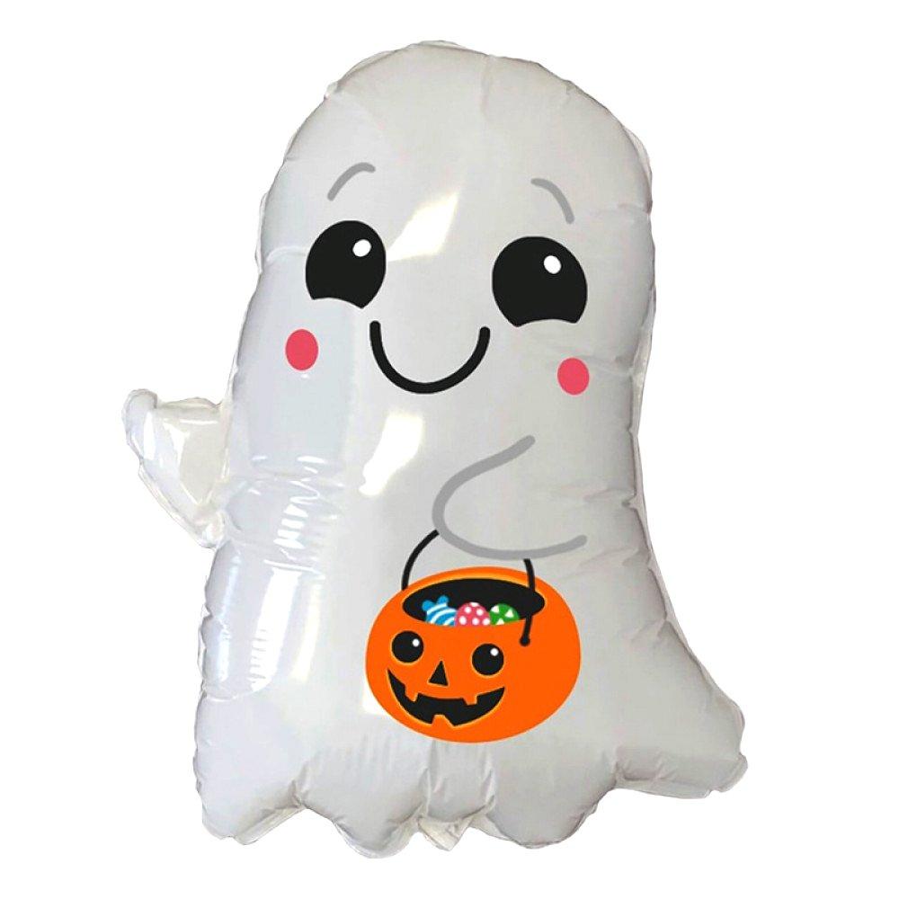 Куля фігура Привид з цукерками 75х64см