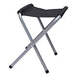 Розкладний стіл + 4 стільці кемпінговий набір для пікніка, риболовлі, відпочинку, туризму Чорний JY-12060B, фото 8