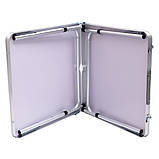 Розкладний стіл + 4 стільці кемпінговий набір для пікніка, риболовлі, відпочинку, туризму Чорний JY-12060B, фото 9